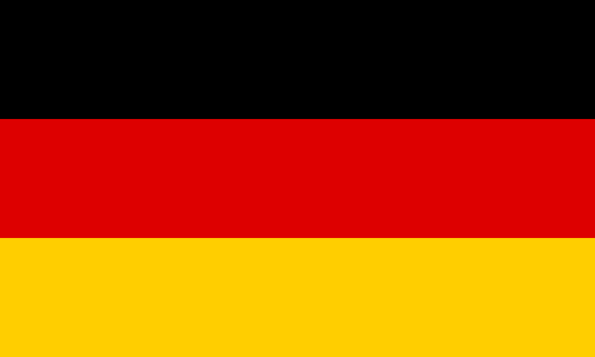 language selection: german