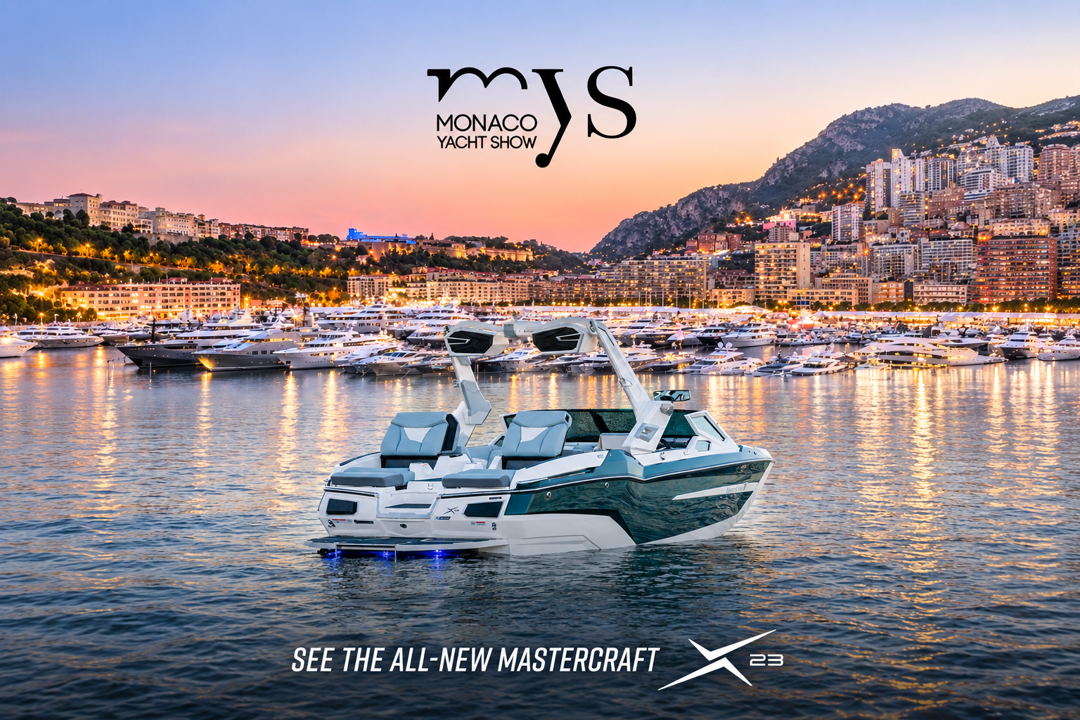 MasterCraft UK is Coming to the Monaco Yacht Show!